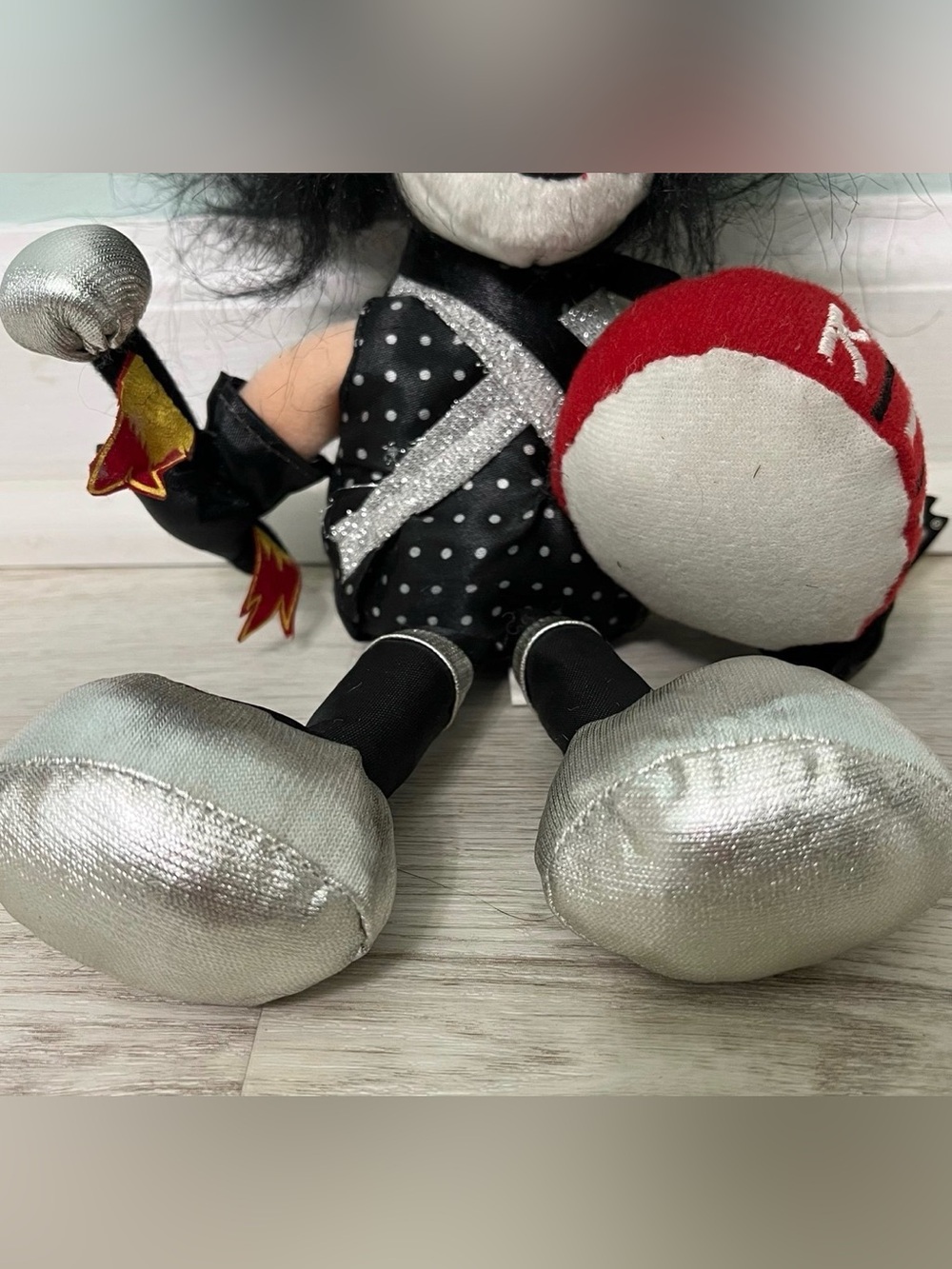 1999 KISS Peter Criss (The Catman) Bean Bag Plush - Picture 8 of 12